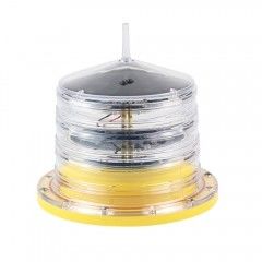 IP68 FAA ICAO Aircraft Warning Light Led Chimney Tower 3.3AH