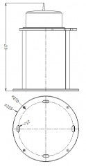 20W Medium Intensity 2000cd Obstruction Warning Light