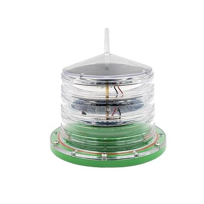 Solar Powered Barge 2NM Marine Navigation Light Phosphate Battery