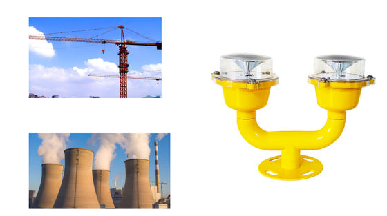 Kierunkowe jasne światła ostrzegawcze samolotu IP65 dla głowicy Tower Dual