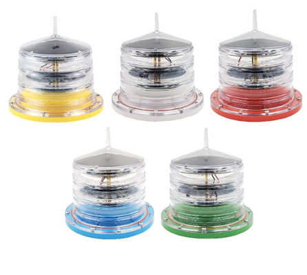 Panel słoneczny i bateria litowo-żelazowa wbudowana w zintegrowane oświetlenie morskie